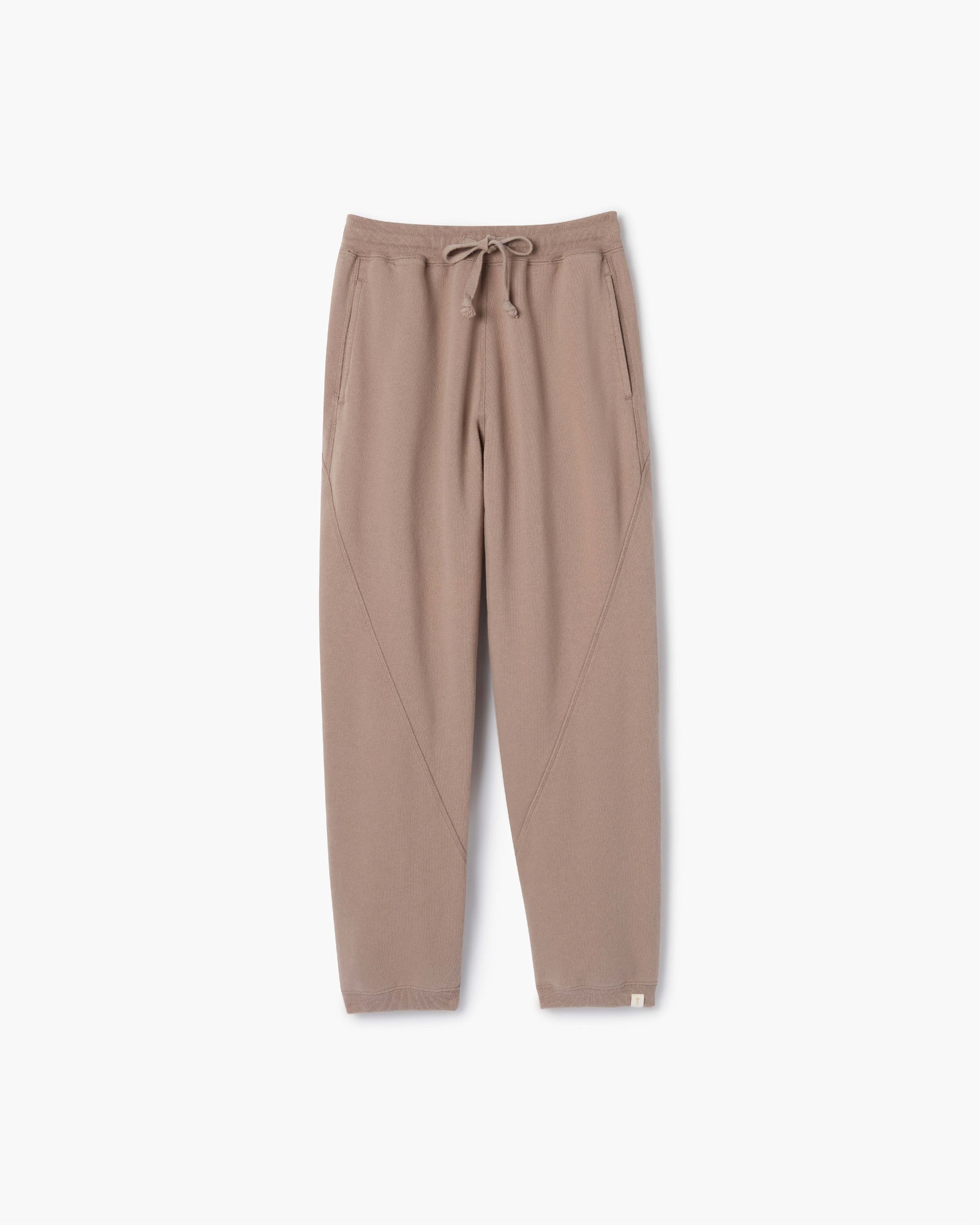 Women's TKEES Panelled Jogger Brown | 87651DCGY