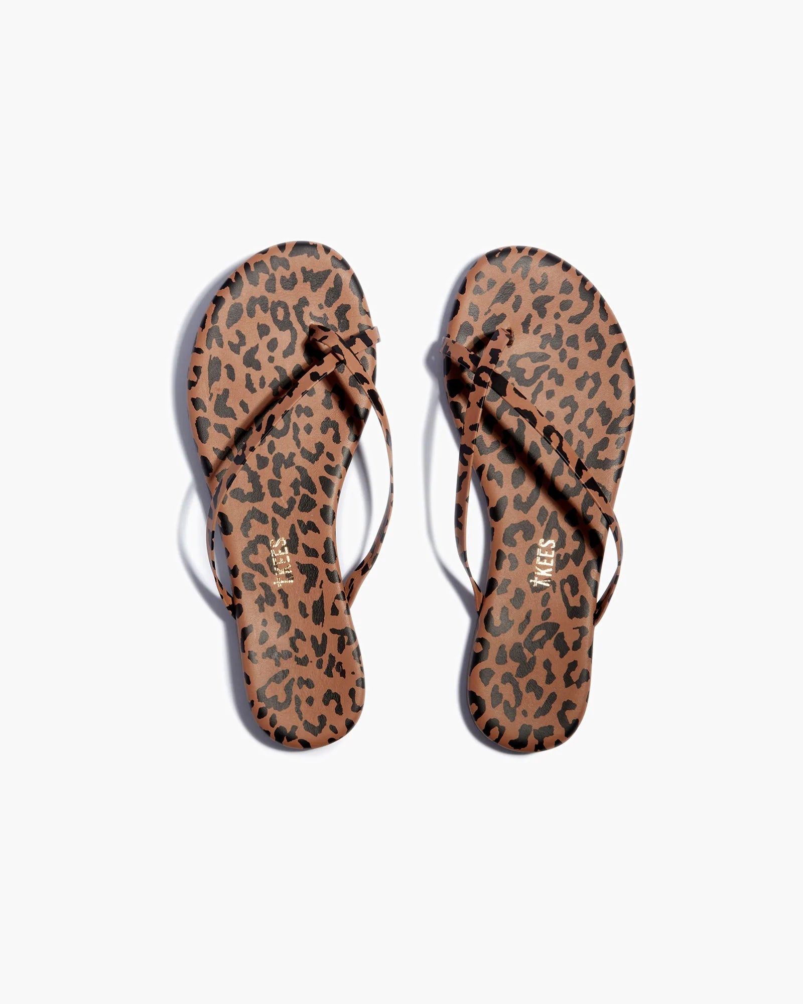 Women's TKEES Riley Animal Sandals Leopard | 97830TRZU
