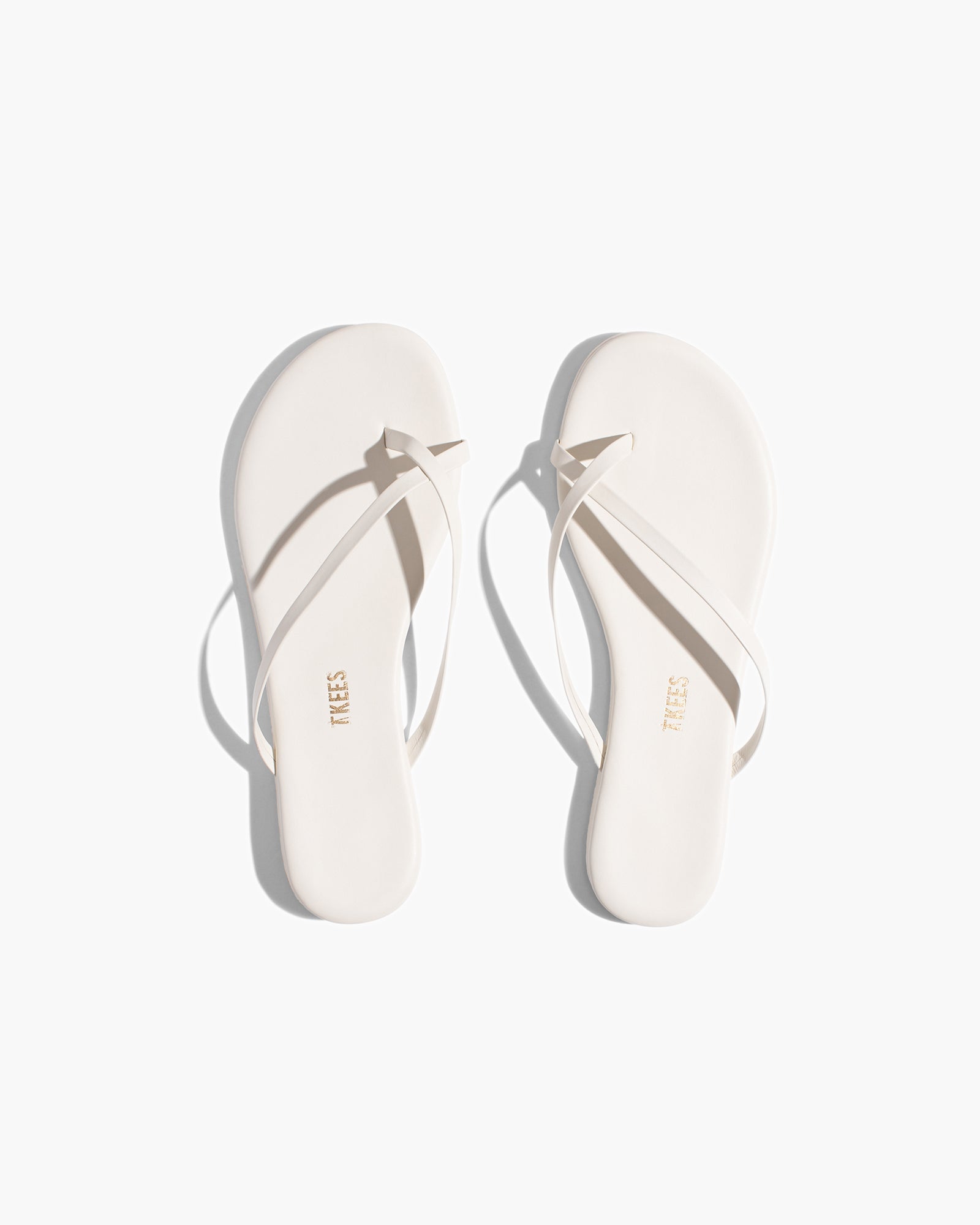 Women's TKEES Riley Sandals Cream | 81653YCVP