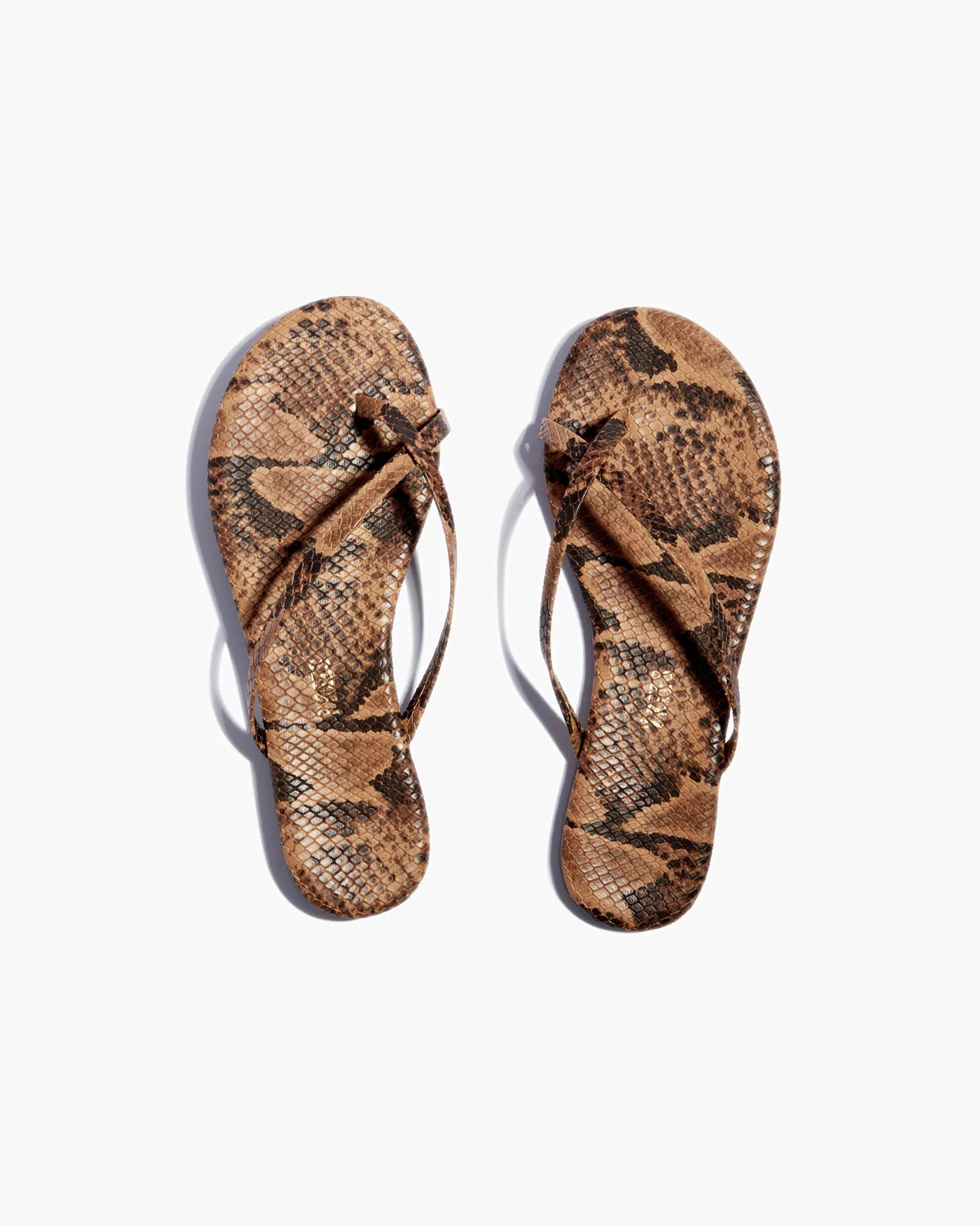 Women's TKEES Riley Vegan Animal Sandals Snake | 30274JWGC