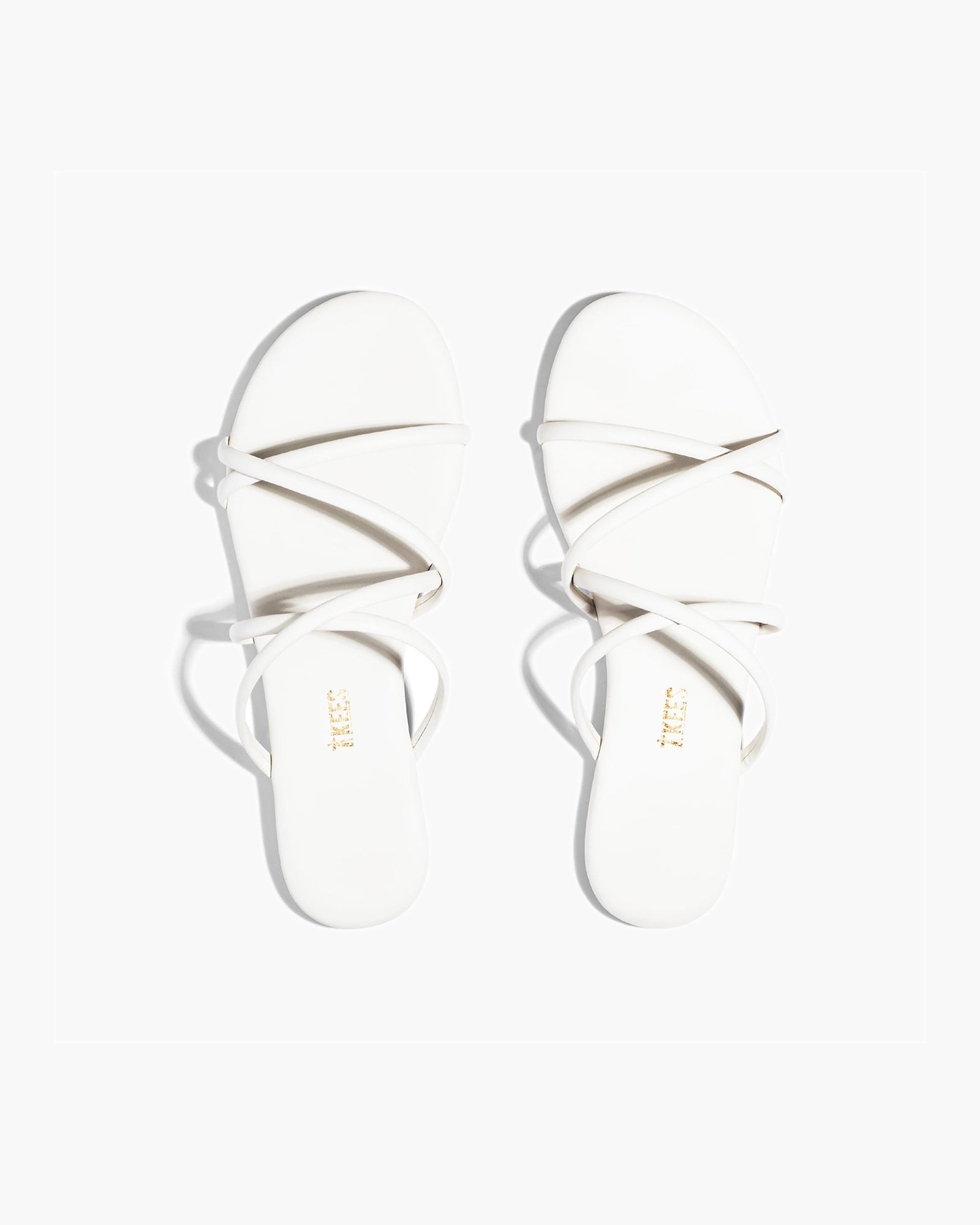 Women's TKEES Sloane Sandals Cream | 48926UHAX